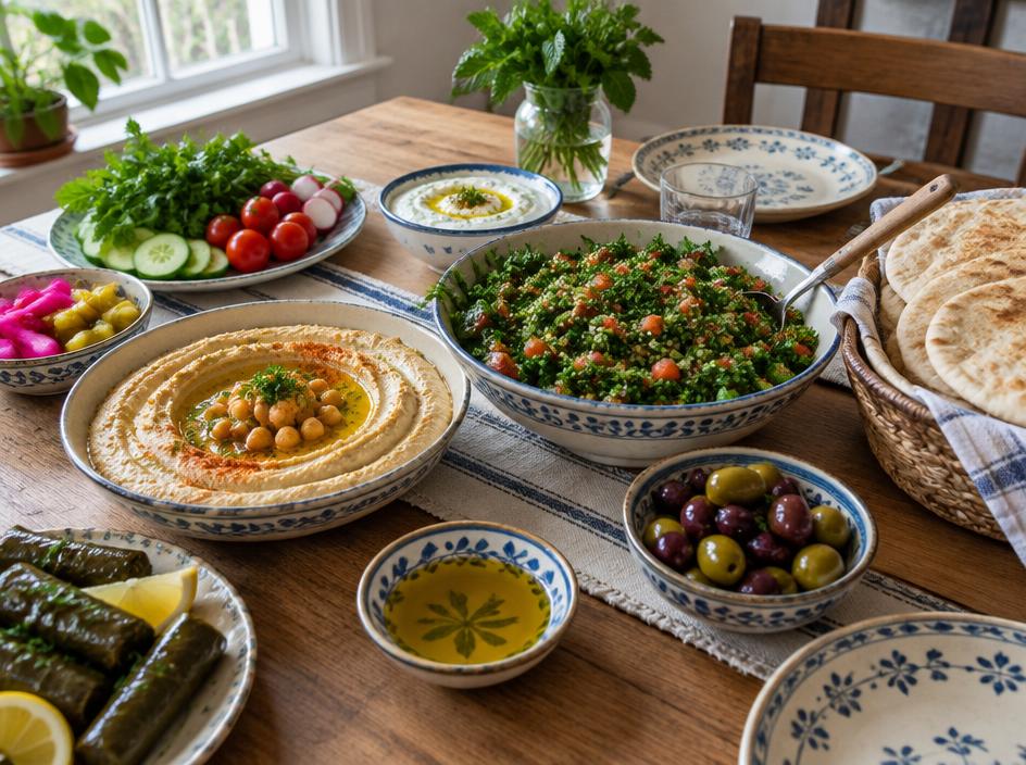 Sunday mezze at Samir's table